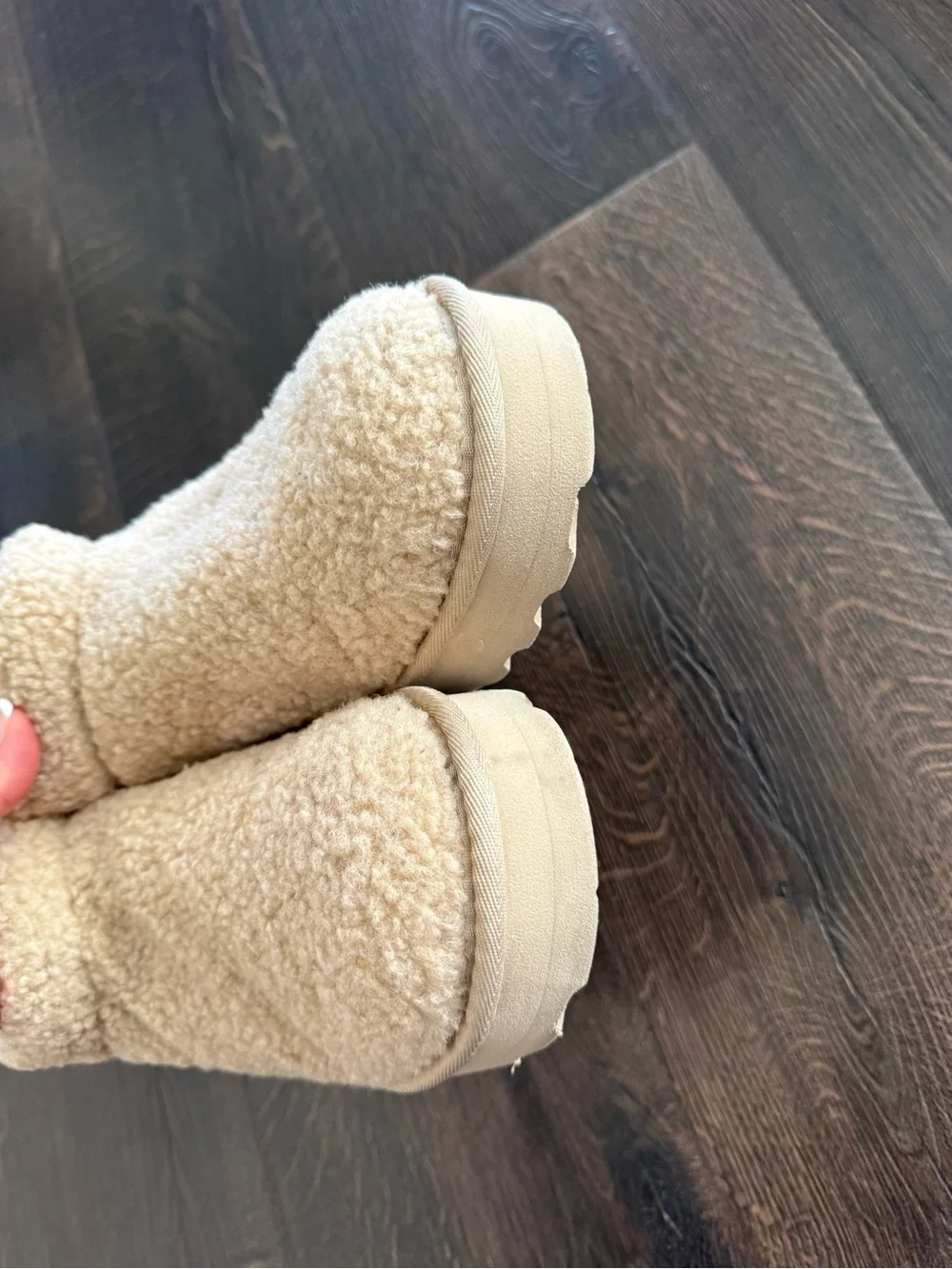 BearPaw Women's platform booties